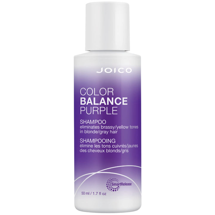 Joico bottle front view showing label and compact travel size benefit