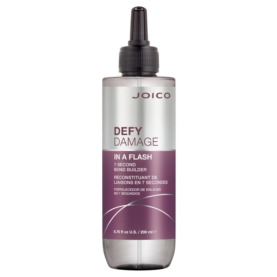 Joico front packaging showing bottle and brand for quick bond treatment benefit