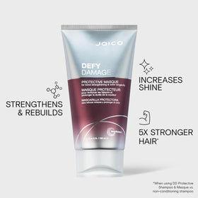 Applying Joico masque to towel-dried hair demonstrating detangling benefit