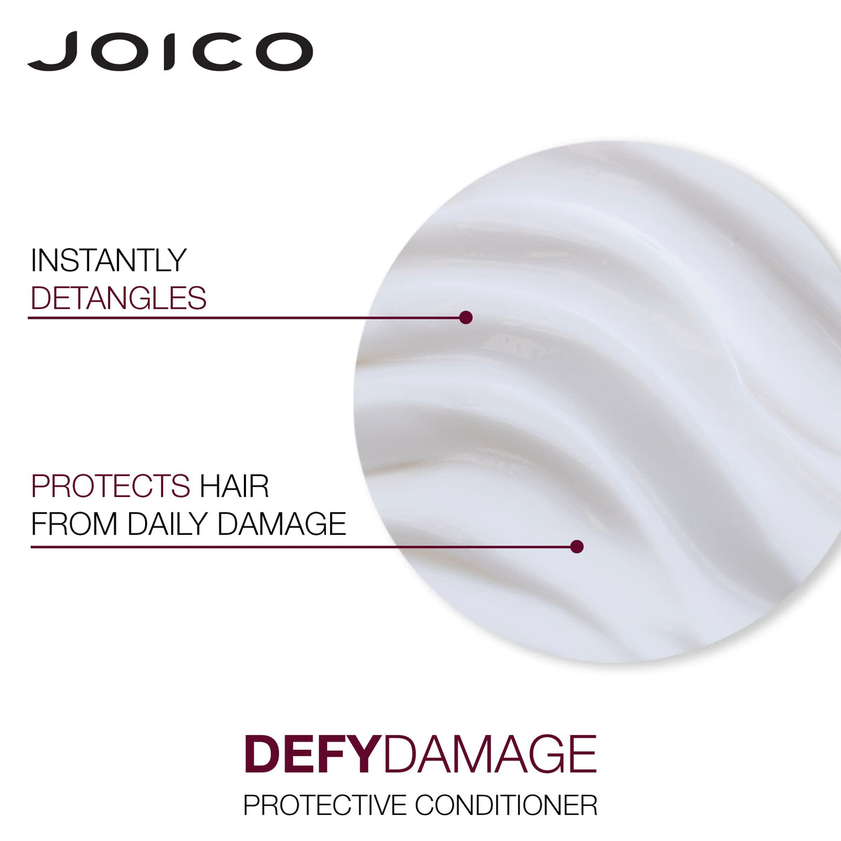 Joico label close-up showing product details and ingredient transparency