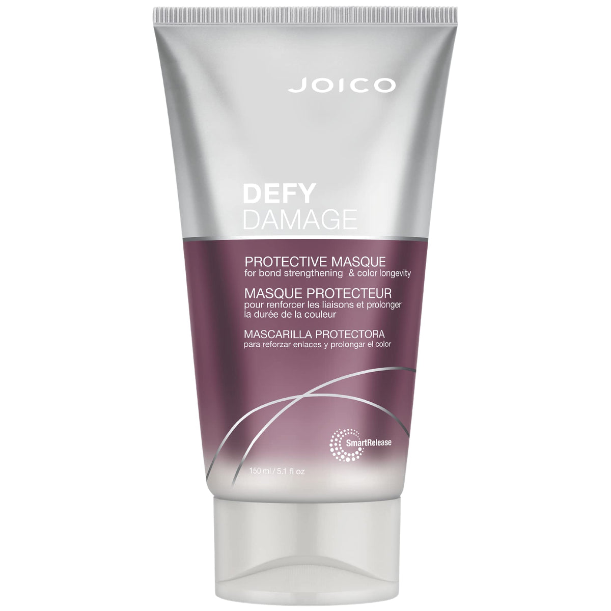 Joico jar front view showing product branding and protective masque benefits
