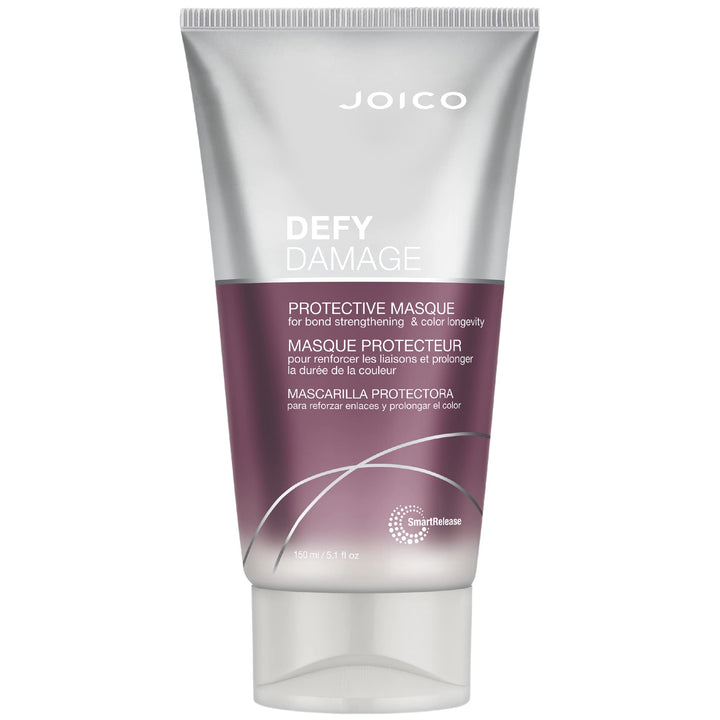 Joico jar front view showing product branding and protective masque benefits