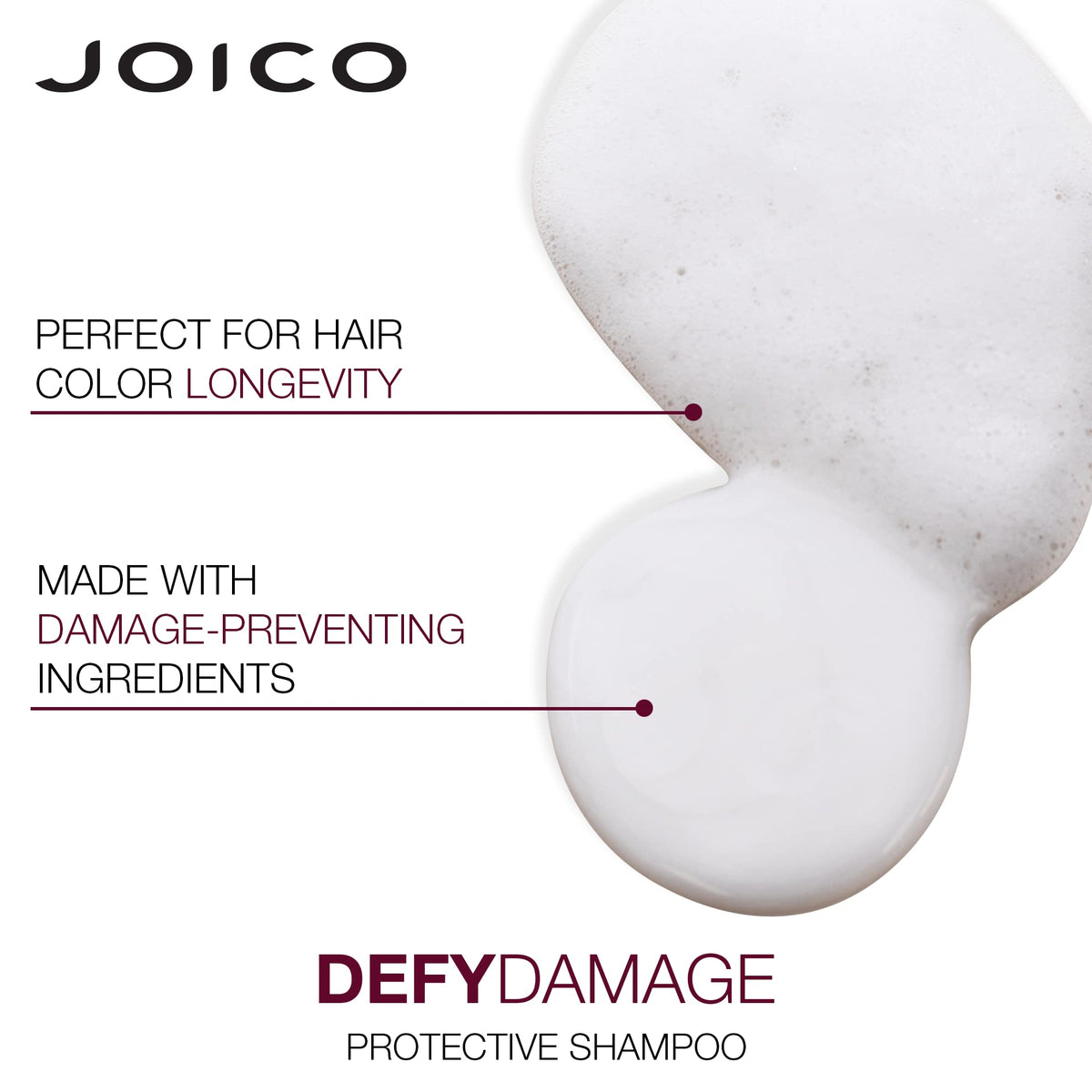 Joico held in hand for scale showing travel-friendly benefit