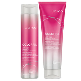 Joico front packaging showing duo and vibrant color protection benefit