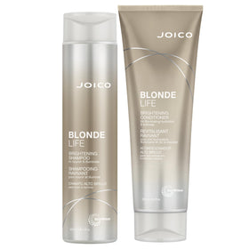 Joico front packaging showing both bottles and brand benefit