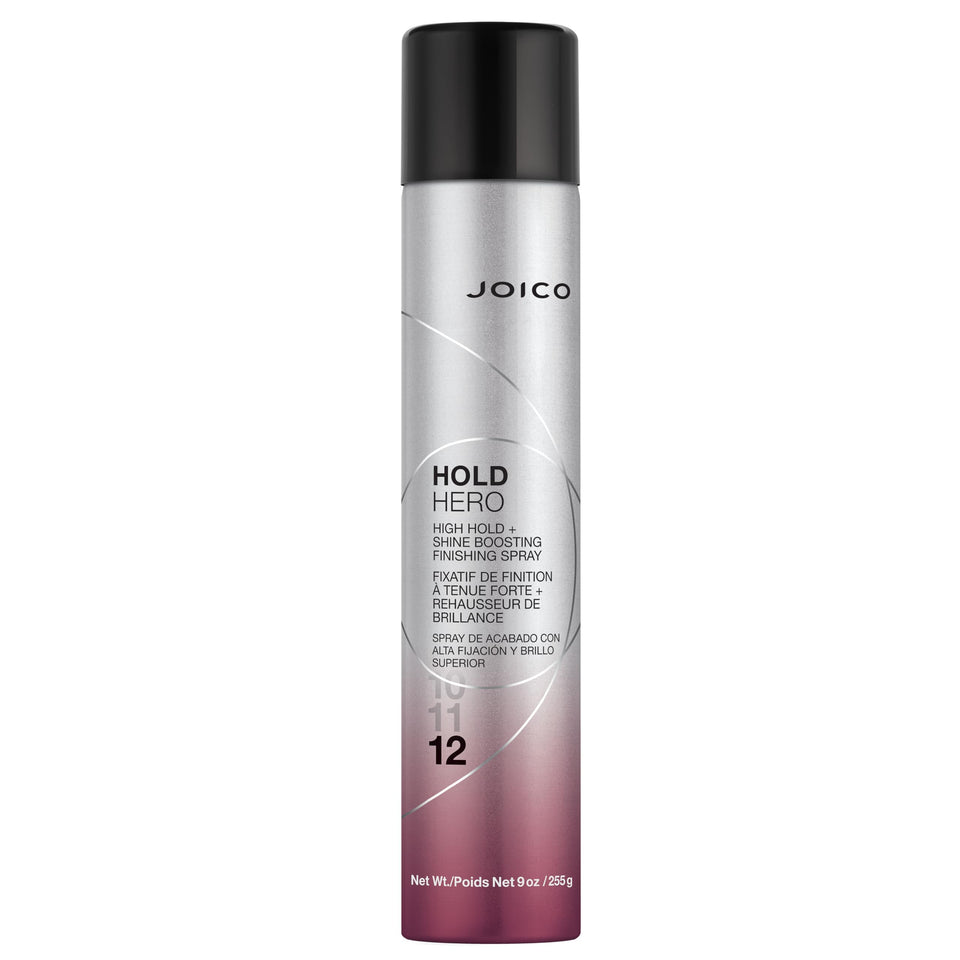 Joico Hold Hero front packaging showing label and 9 oz size for durable styling