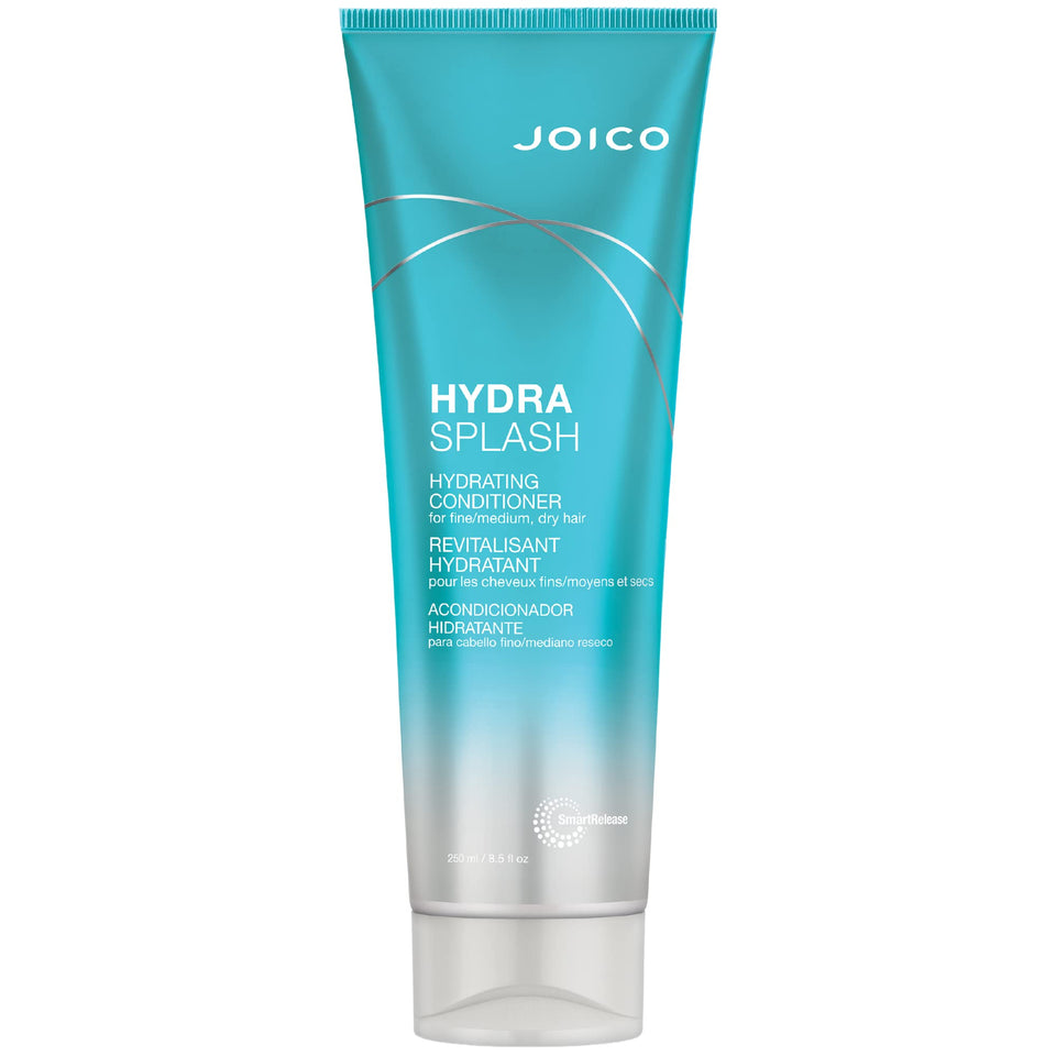 Joico HydraSplash front bottle showing clean design and size benefit