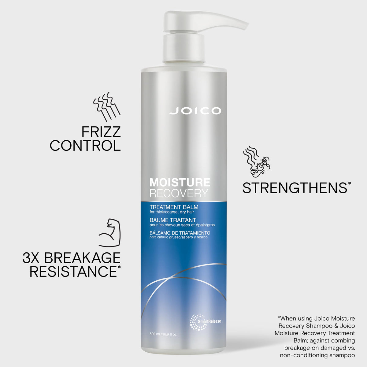 Joico sea kelp and jojoba oil ingredients highlighting nutrient boost
