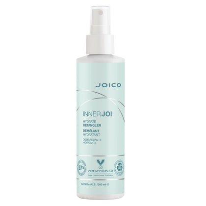 Joico InnerJoi Hydrate Detangler front bottle showing branding and clean formula