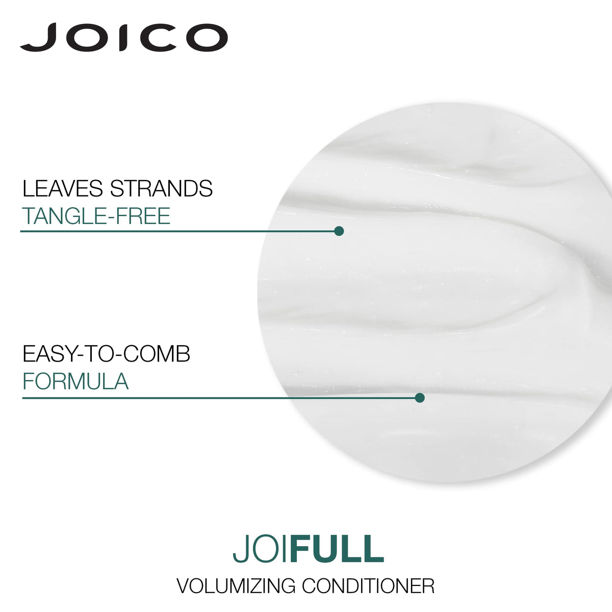 Joico JoiFULL styled hair after blowout showing lifted volume