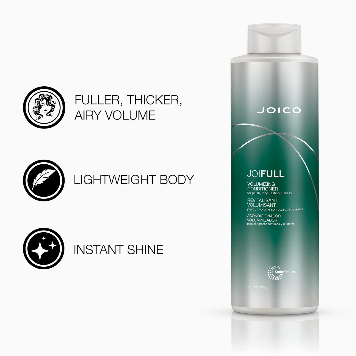 Joico conditioner texture demonstrating lightweight slip for easy detangling