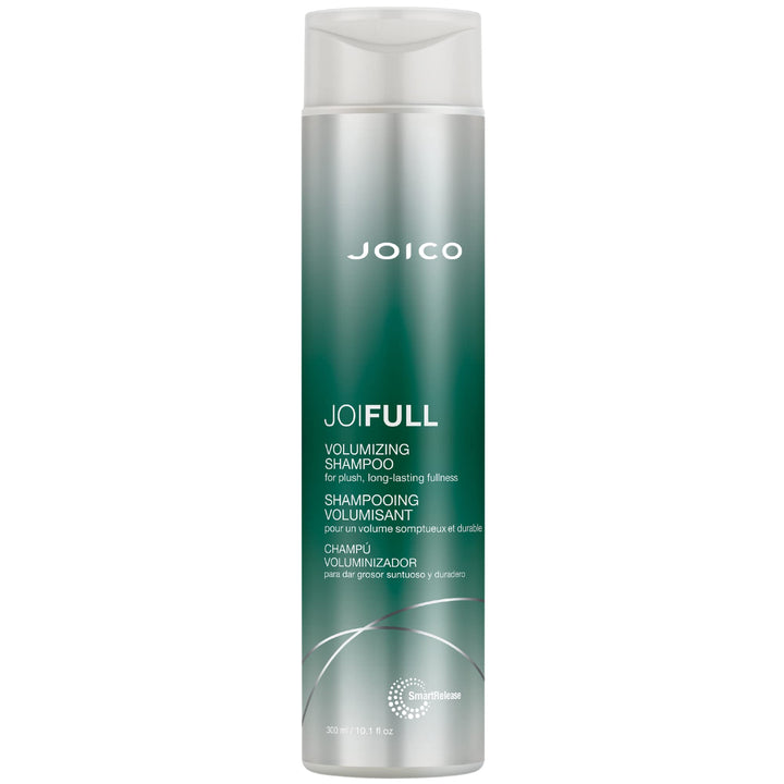 Joico JoiFULL front packaging showing bottle and branding for volume benefits