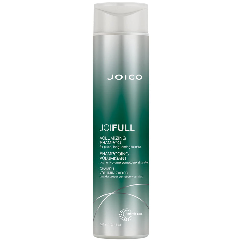 Joico JoiFULL front packaging showing bottle and branding for volume benefits