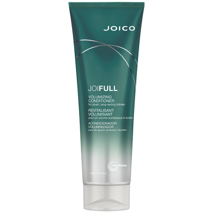 Joico JoiFULL front packaging showing bottle benefits and volume boost