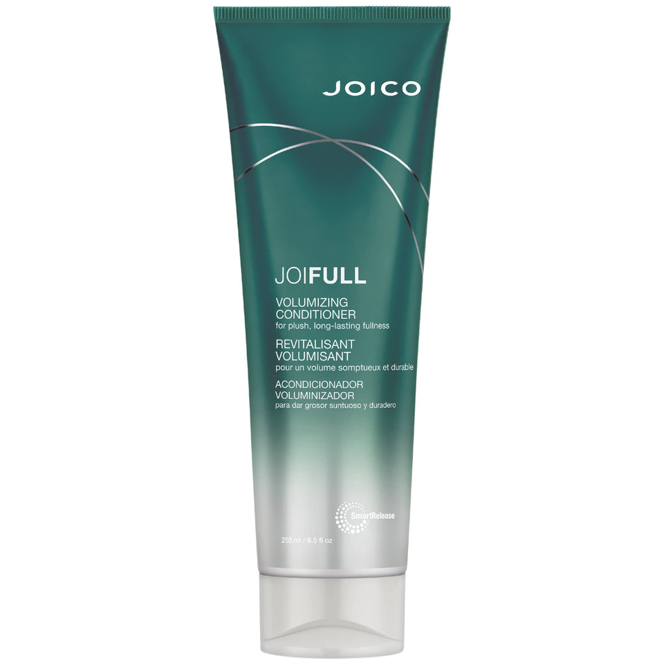 Joico JoiFULL front packaging showing bottle benefits and volume boost