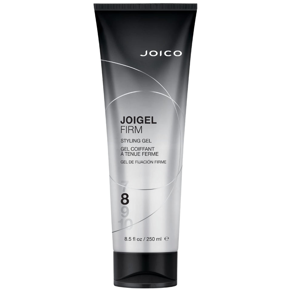 Joico JoiGel Firm front packaging showing label and 8.5 fl oz benefit
