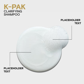 Joico K-PAK bottle next to measuring cup for size reference and travel planning benefit