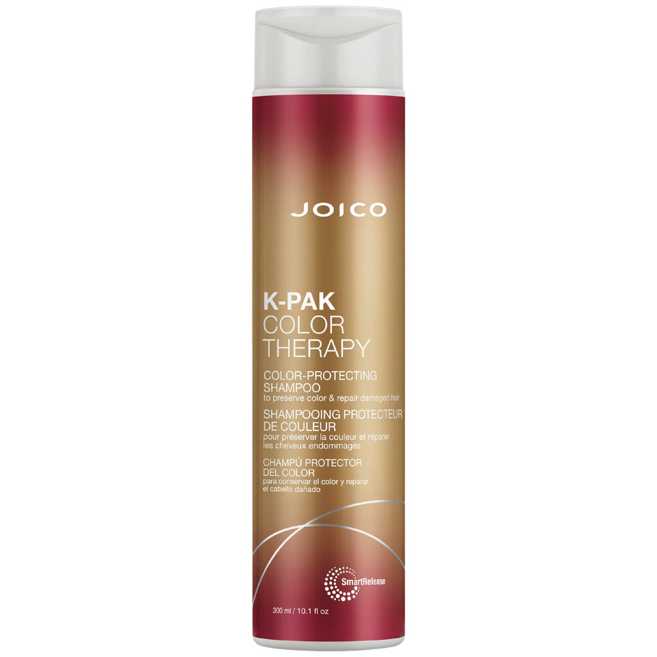 Joico K-PAK front bottle showing label and size for clear identification and benefit