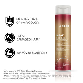 Joico conditioner texture pouring showing nourishing, smoothing benefit