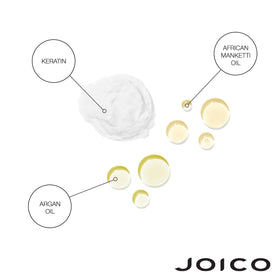 Joico duo staged in bathroom conveying daily color-care routine