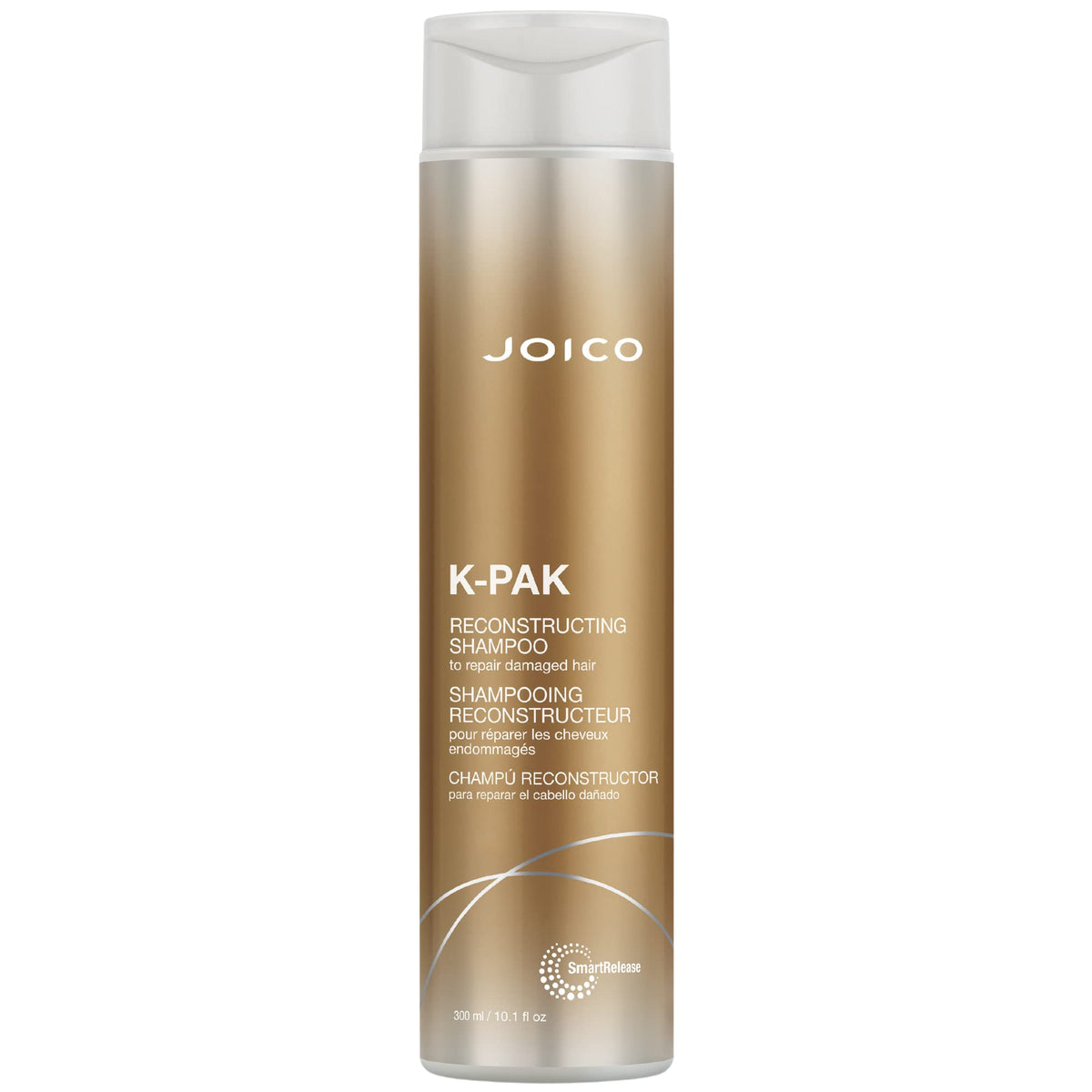 Joico K-PAK front bottle view showing label and size, clarifying product identity and purpose
