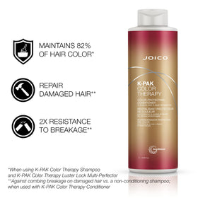 Joico K-PAK shampoo lather in hand demonstrating effective gentle cleansing