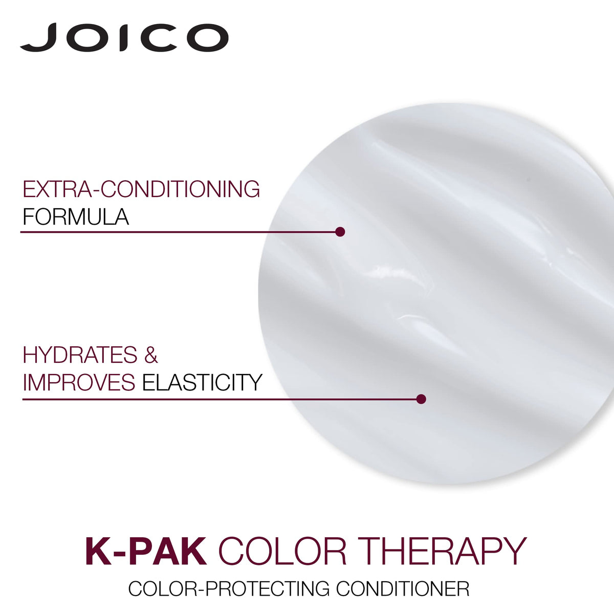 Joico before and after lengths showing improved smoothness and manageability