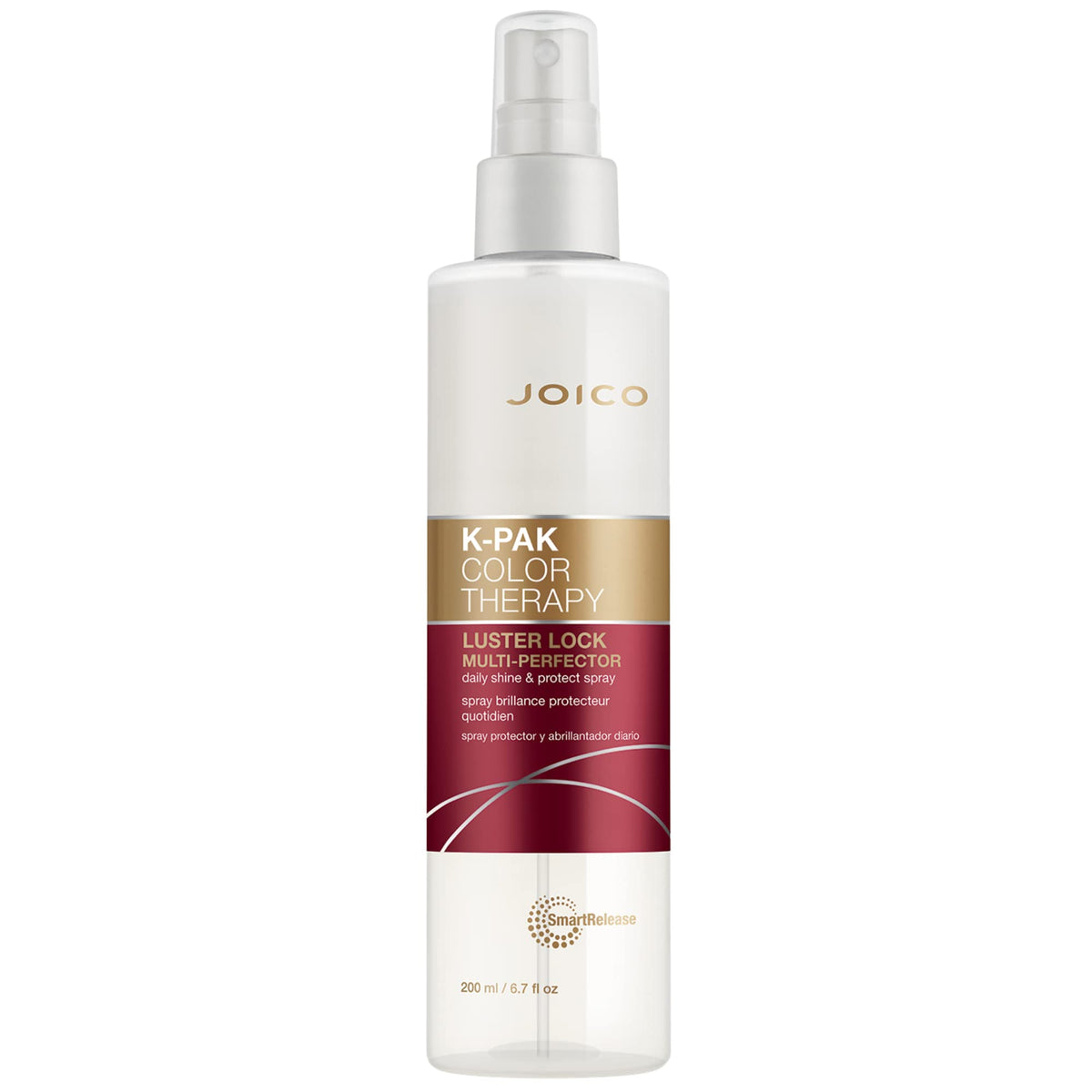 Joico K-PAK front bottle view showing sleek packaging and product benefit