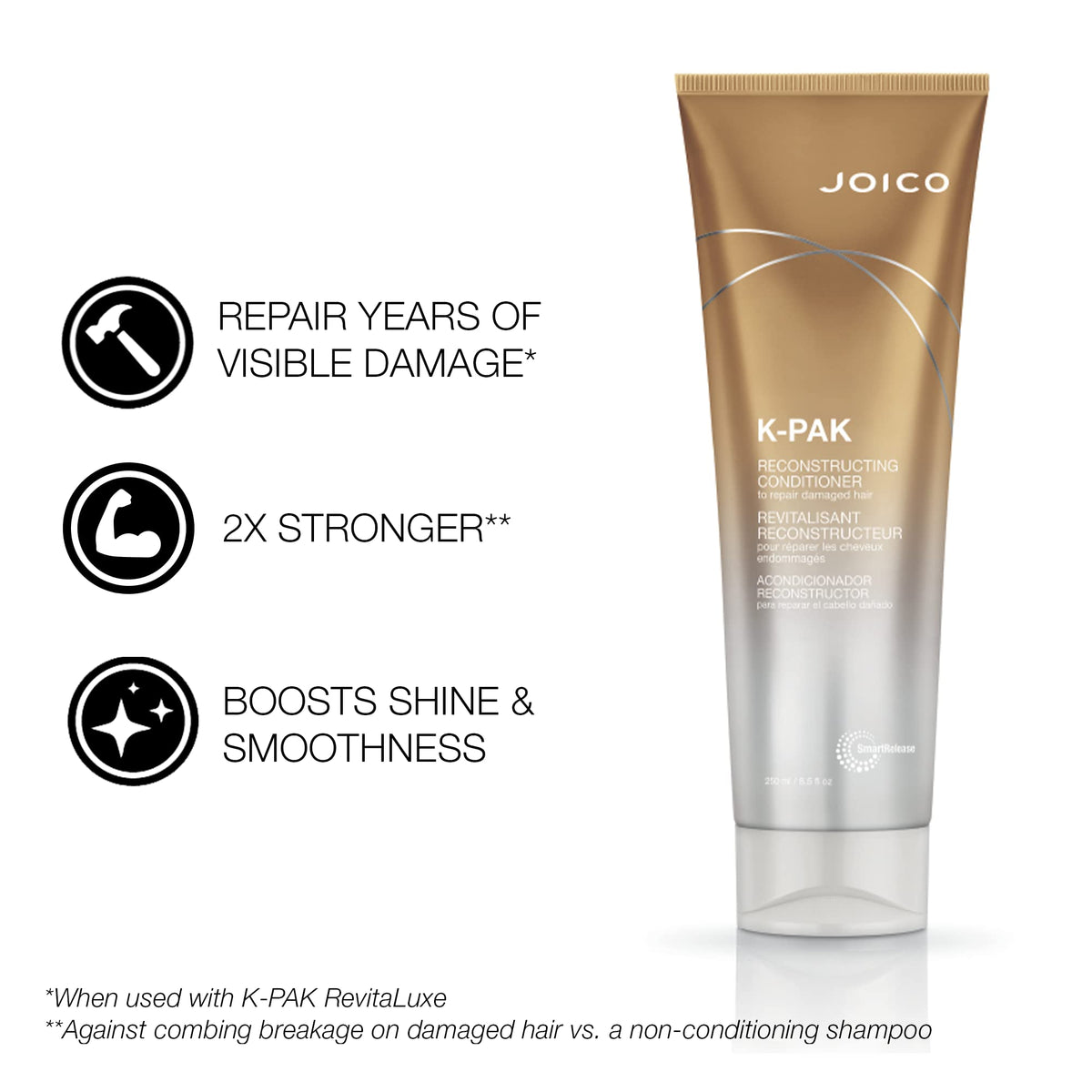 Joico shampoo lather texture demonstrating gentle cleansing