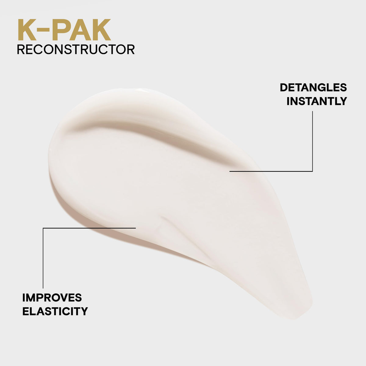 Joico K-PAK bottle in hand to show 5.1 fl oz scale for purchasing clarity
