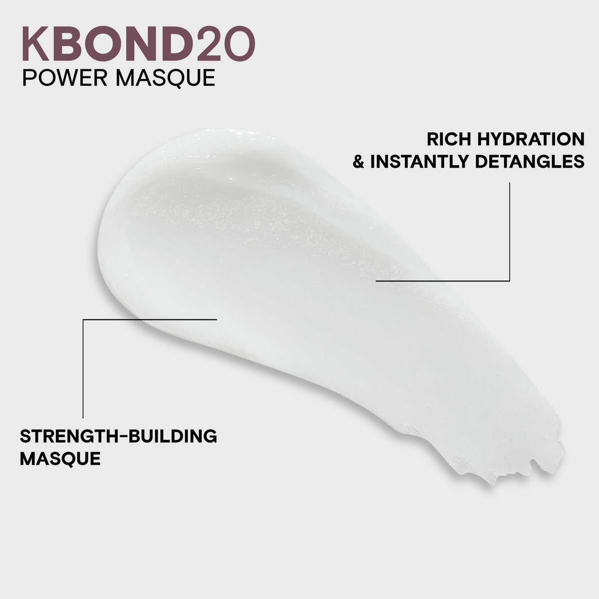 Joico KBOND20 next to a ruler showing 1.7 fl oz size for scale and portability