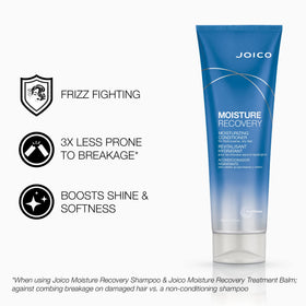 Joico shampoo lather in hand demonstrating gentle cleansing foam