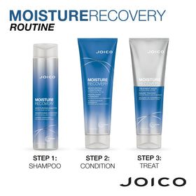 Joico styled hair after use displaying smoother, shinier results