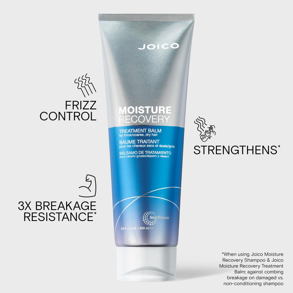 Joico treatment being applied in salon to add moisture and smoothness