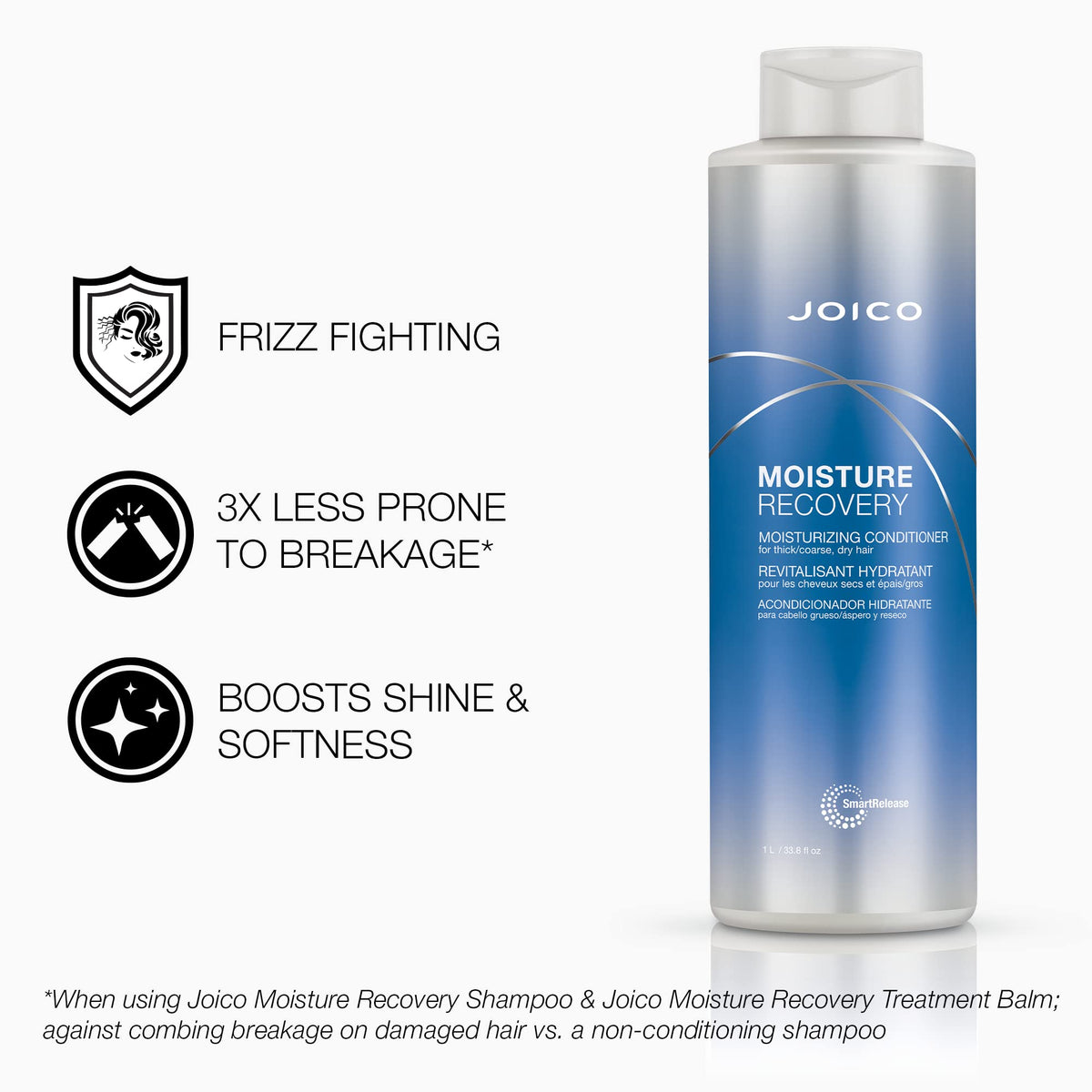 Joico conditioner cream texture close-up showing rich moisturizing feel