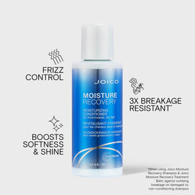 Joico creamy conditioner texture close-up showing rich moisturizing formula