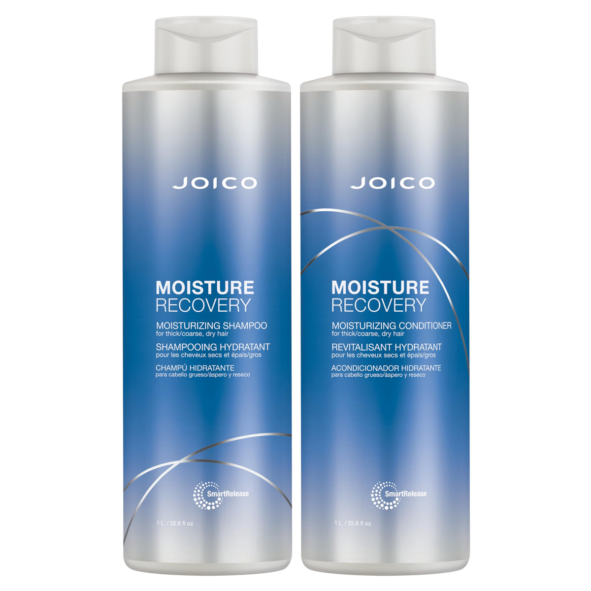 Joico front packaging showing set and hydration benefits