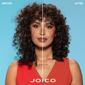 Joico pump close-up highlighting dispenser for easy application benefit