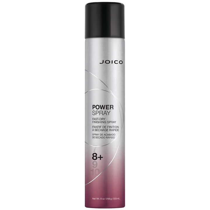 Joico spray front packaging showing bottle and branding for reliable hold