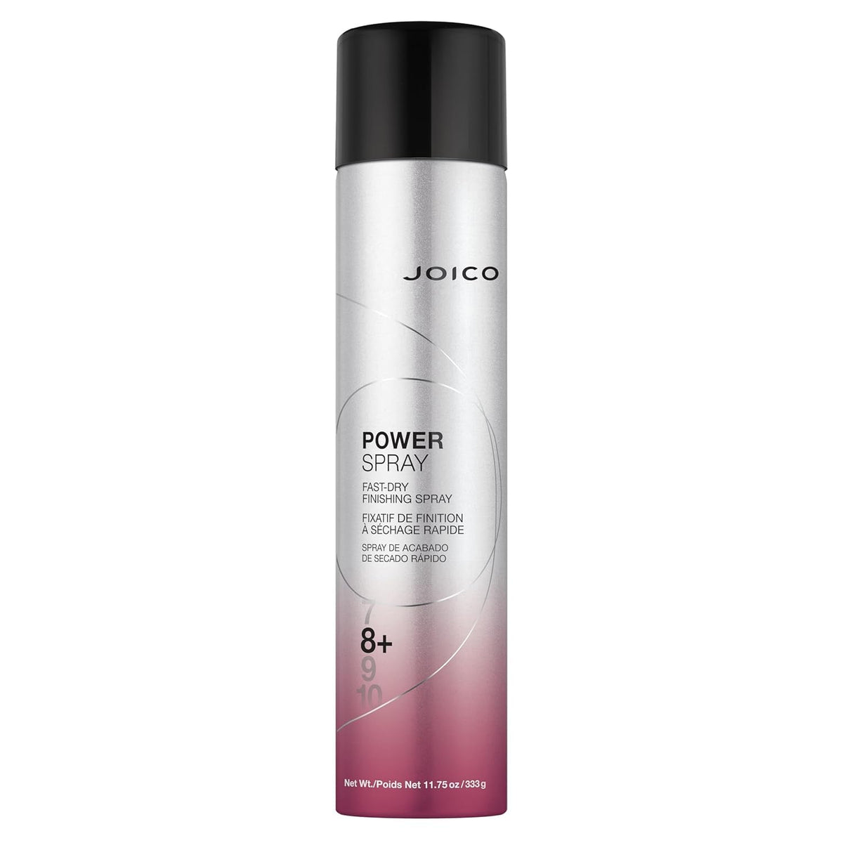 Joico Power Spray front packaging showing size and branding for lasting hold