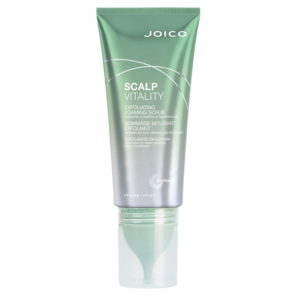 Joico jar front view showing label and clear product benefit