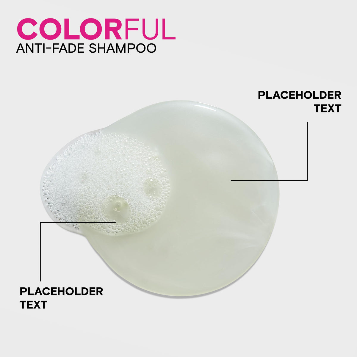 Joico shampoo in hand demonstrating gentle lather and easy application
