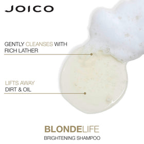 Joico size scale comparison showing bottle dimensions and value