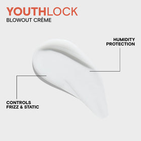Joico product in use during blow-dry providing heat protection