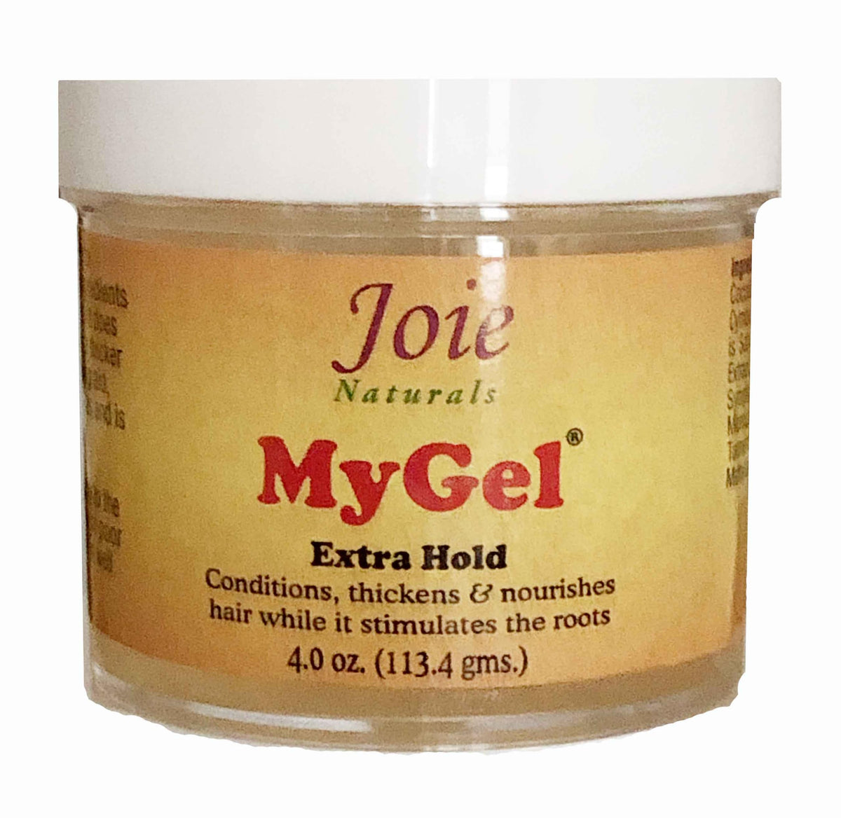 Joie Naturals MyGel applied at hairline close-up demonstrating smooth non-flaky finish