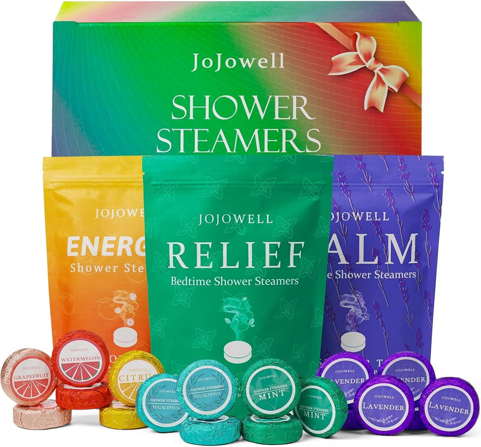 JoJowell front packaging showing 18-pack gift set and clear labeling for gifting