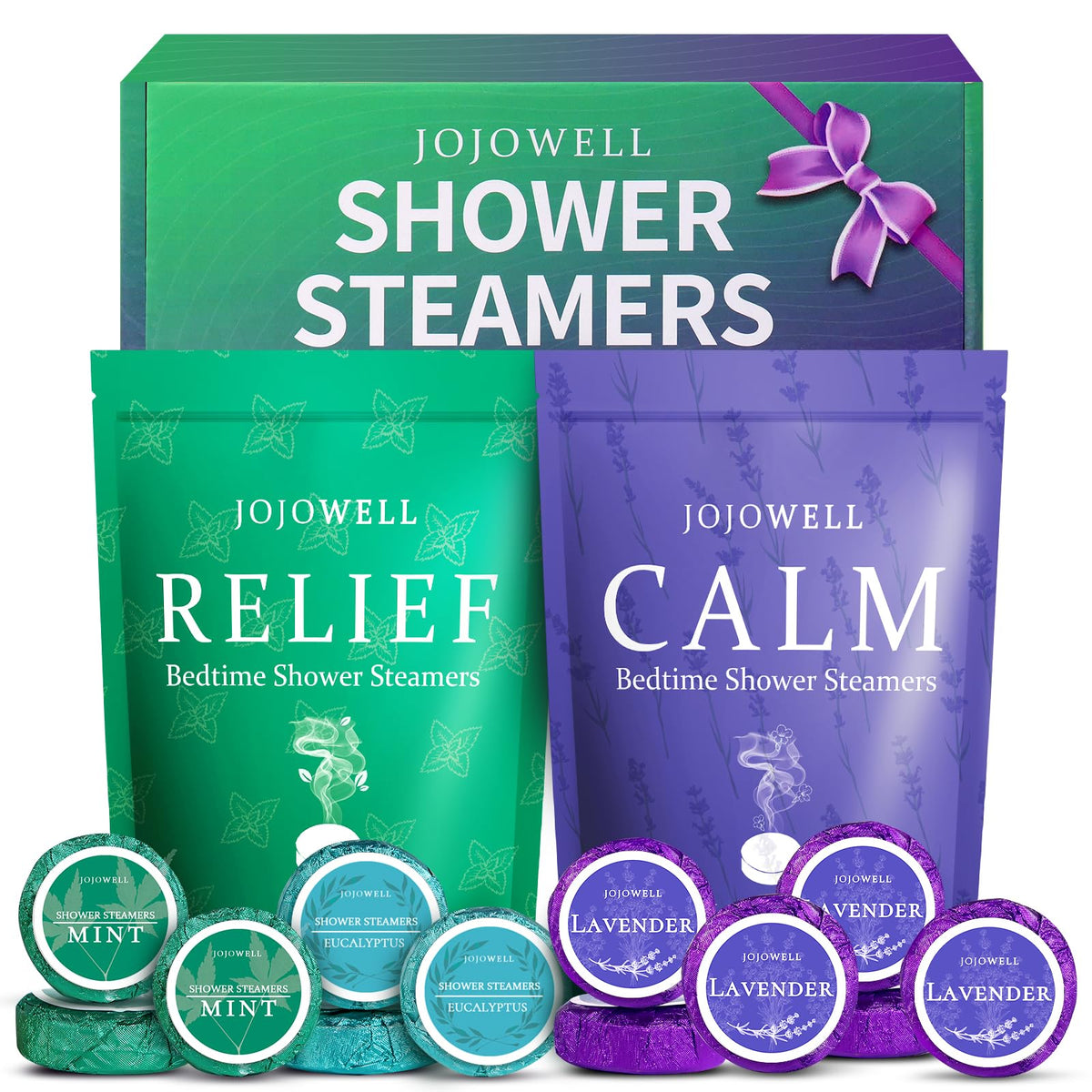 JoJowell front packaging showing 12-pack gift box and scent labels for easy gifting