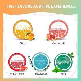 JoJowell steamer in shower releasing steam for instant relaxation