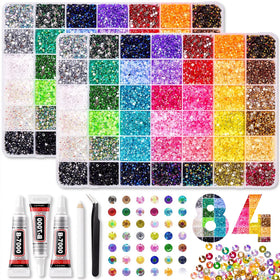 JOKERKING front packaging showing entire bedazzling kit and included tools for instant crafting