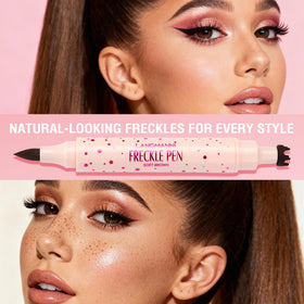 Jolilab freckle pen dark brown swatch showing richer pigment for definition